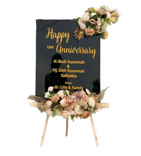 Papan Bunga Akrilik Banyuputih